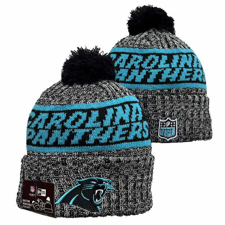 Carolina Panthers Knit Hats 090